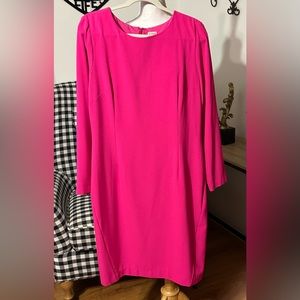 Cremieux Size 14 Pink Dress